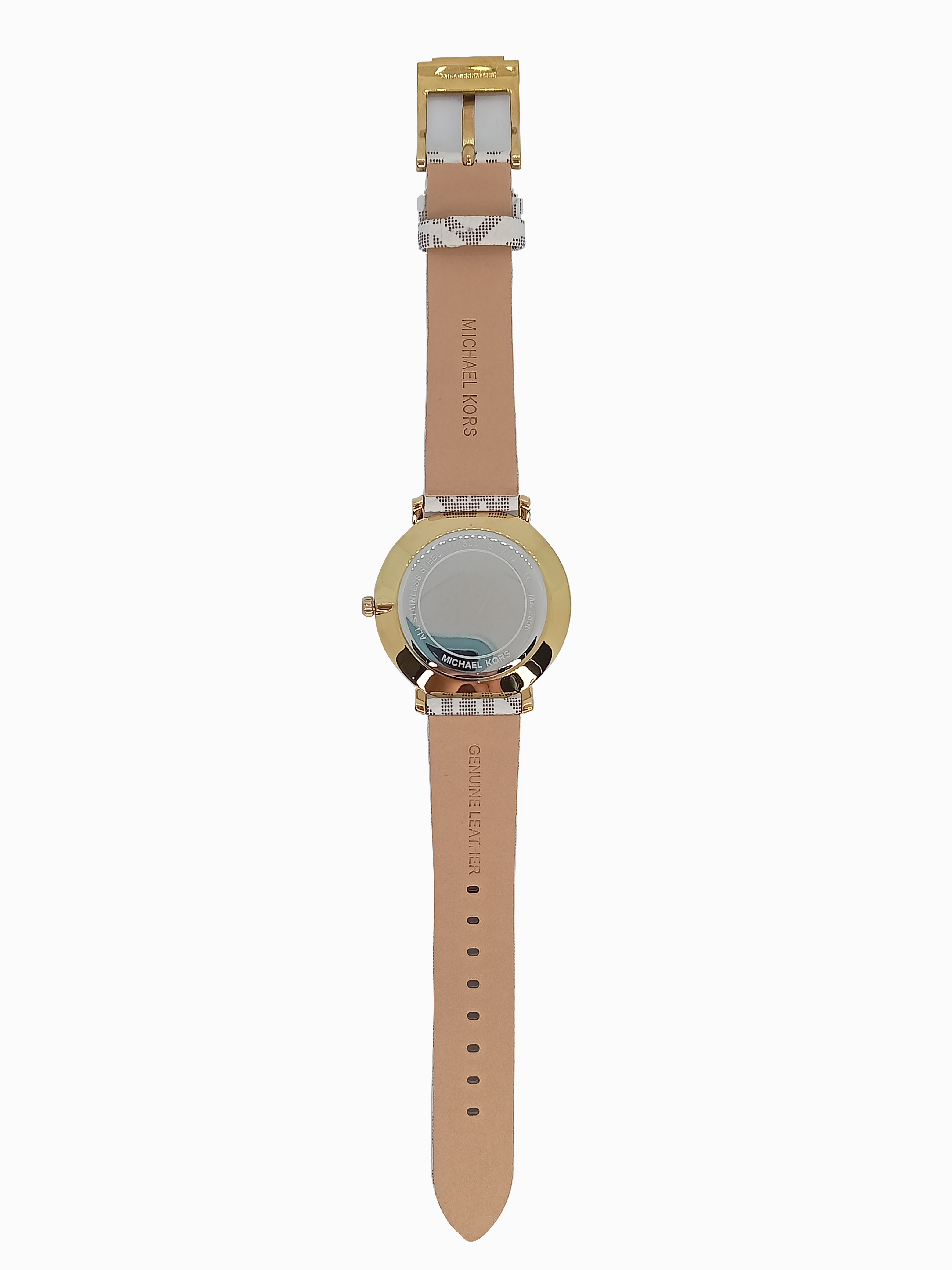 Pyper Logo and Gold-Tone Watch - MK2858